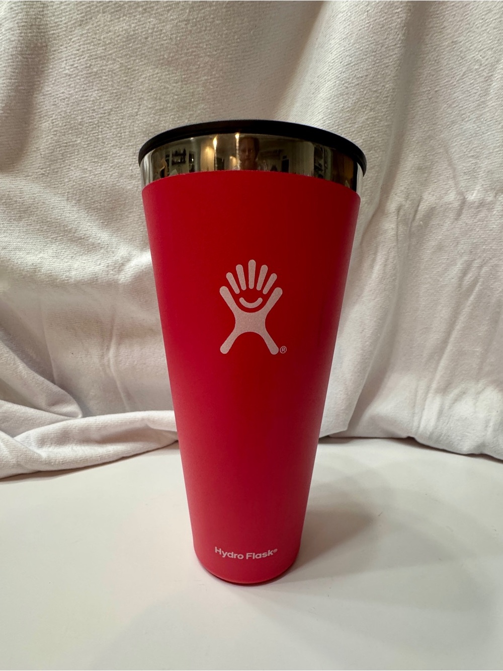 Hydro Flask Red Stainless Travel Tumbler
